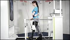 Toyota shows robotic leg brace to help paralyzed people walk