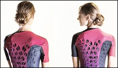 Researchers design moisture-responsive workout suit