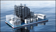 Siemens vyvinul koncept plovoucí elektrárny
