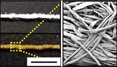 Cotton-based hybrid biofuel cell could power implantable medical devices