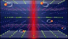 New competing state of matter in superconducting material