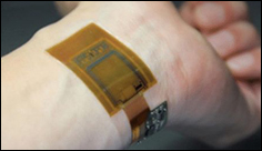 A flexible sensor for biometric authentication and the measurement of vital signs