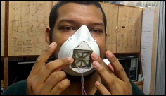 Chytré respirátory se schopností obnovit účinnost filtračního systému