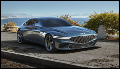 The Genesis X is a curvy, high-tech luxury EV concept