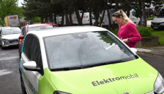 Na spanilou jízdu z Ostravy do Štramberku se vypravilo 40 elektromobilů