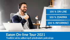 Eaton On-line Tour přichází s dalším ročníkem oblíbených přednášek