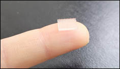 A 3D-printed vaccine patch offers vaccination without a shot