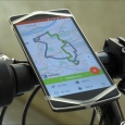 Mobilní cyklistická navigace na platformě Android.