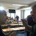 Diskuse s přednášejícími (vpravo Miloslav Valena)
