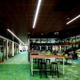 Obr. 4. Odpočinková zóna a kavárna Otago university osvětlené svítidly KVADRA 70 LED