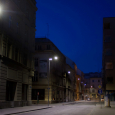 Obr. 7. Večerní pohled na ul. Čs. legií