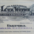 Obr. 4. Hlavička faktury firmy Lötz z doby po první světové válce