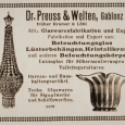 Obr. 9. Inzerát firmy Dr. Preuss & Welten z roku 1921